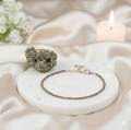 Dhanmayi Pyrite Anklet