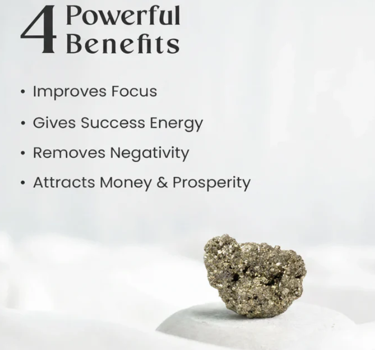 Raw Pyrite Cluster